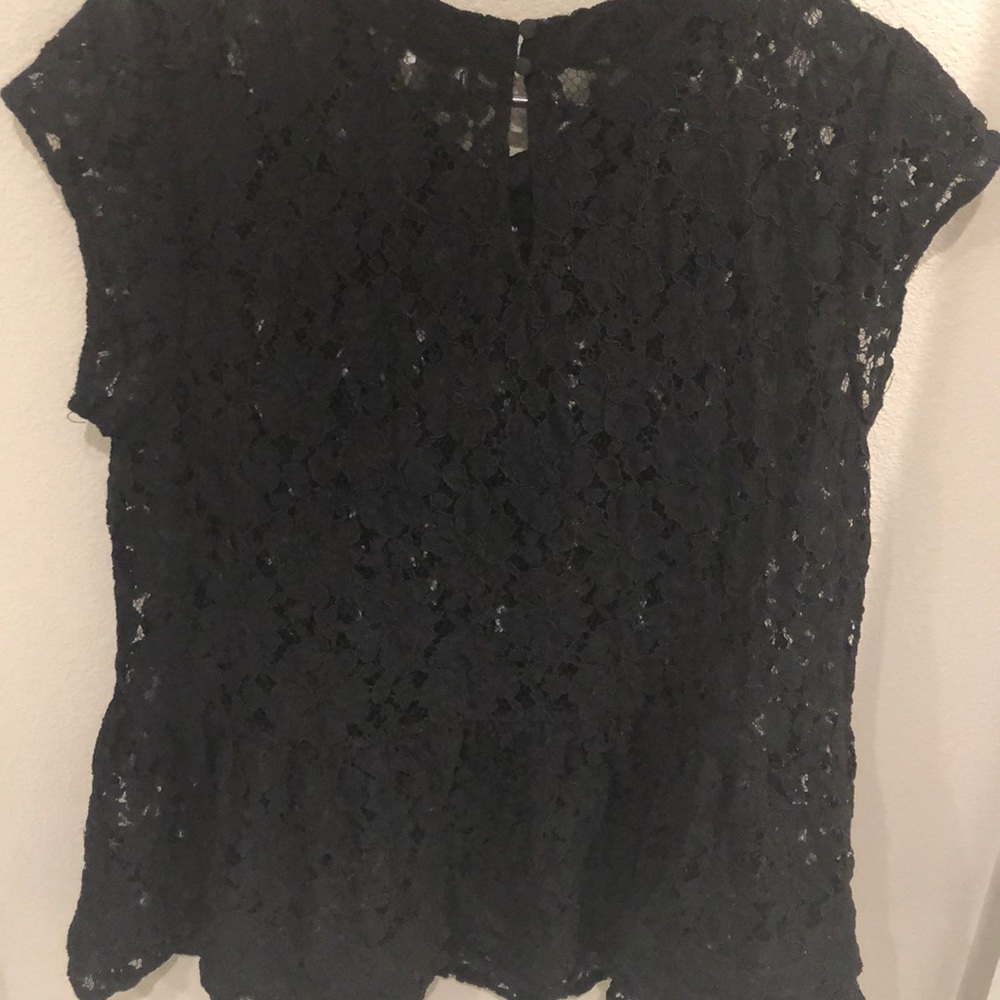 Halogen Lace Flutter Top - Picture 4 of 4